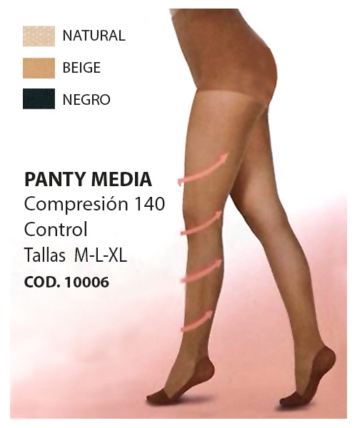 Media pantalón para varices - Media compresión Medical