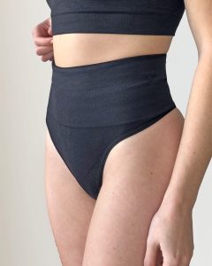 Colaless faja reductora mujer Ingesa Sculpt-Control cintura alta invisible control abdomen negro