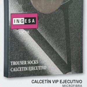 Calcetín ejecutivo hombre opaco INGESA con ajuste ergonómico, nylon-lycra y transpirabilidad para uso diario.
