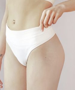 Colaless a la cadera de microfibra INGESA, invisible, suave y sin costuras, ideal para ropa de tiro bajo.