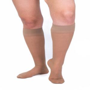 Medias de compresion mujer Medivaric 140 denier 15-20 mmHg natural soporte terapeutico varices hinchazon