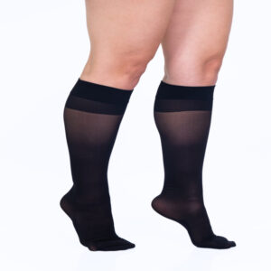 Medias de compresion mujer Medivaric 70 denier 8-15 mmHg negro preventivo descanso varices